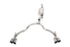 Corsa SPORT Sound Cat-Back Exhaust for 2021-2026 Chevrolet Tahoe / GMC Yukon 4DR 6.2L 4WD - Polished Tips - 21129