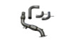 Corsa 15-16 Ford Mustang 3in Downpipe with 200 Cell Catalytic Converter