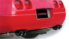 Corsa 90-95 Chevrolet Corvette C4 ZR1 5.7L V8 LT5 Black Sport Cat-Back Exhaust