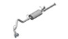 Corsa 07-08 Toyota Tundra Double Cab/Crew Max 5.7L V8 Polished Sport Cat-Back Exhaust