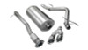 Corsa 07-08 Chevrolet Silverado Crew Cab/Short Bed 1500 4.8L V8 Polished Sport Cat-Back Exhaust