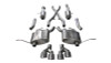 Corsa 11-20 Jeep Grand Cherokee 3.6L V6 Polished Sport Cat-Back Exhaust