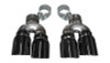 Corsa 16-18 Cadillac ATS 3.6T 4in Inlet / 4in Outlet Twin Black Tip Kit (For Corsa Exhaust Only)
