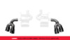 Corsa 2017-2023 Chevy Camaro ZL1 2.75in Inlet / 4.0in Outlet Black PVD Tip Kit (For Corsa Exhaust Only)