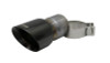 Corsa Single Universal 2.75in Inlet / 3.5in Outlet Black PVD Pro-Series Tip Kit