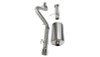 Corsa 06-08 Chevrolet Trailblazer SS 6.0L V8 Polished Sport Cat-Back Exhaust