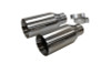 Corsa 2017 Ford F-150 Raptor 3in Inlet / 5in Outlet Satin Polished Tip Kit (For Corsa Exhaust Only)