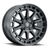 ICON Journey Satin Black Wheel 17x8.5 | 5x108 BC (5x4.25) | +38 Offset - fits Ford Maverick 2022-2026, Ford Bronco Sport 2021-2026, Ford Focus 2000-2018, Ford Escape 2013-2019, Ford Edge 2007-2014, and 4 more