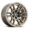 ICON Vector 6 Bronze Wheel 17x8.5 | 6x139.7 BC (6x5.5) | +25 Offset - fits Chevrolet Silverado 1500 1999-2026, GMC Sierra 1500 1999-2026, Chevrolet Tahoe 1992-2026, Chevrolet Suburban 1992-2026, GMC Yukon 1992-2026, and 25 more
