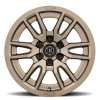 ICON Vector 6 Bronze Wheel 17x8.5 | 6x139.7 BC (6x5.5) | +25 Offset - fits Chevrolet Silverado 1500 1999-2026, GMC Sierra 1500 1999-2026, Chevrolet Tahoe 1992-2026, Chevrolet Suburban 1992-2026, GMC Yukon 1992-2026, and 25 more