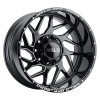 Weld Off-Road W117 Gloss Black Wheel 20x12 | 6x135 BC / 6x139.7 BC (6x5.5) | +7 Offset - fits Ford F-150 2004-2026, Ford F-150 Raptor 2010-2026, Ford Expedition 2003-2026, Chevrolet Silverado 1500 1999-2026, GMC Sierra 1500 1999-2026, and 1 more