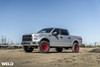 Weld Off-Road W905 17X9 Cinch Beadlock 6X135 6X139.7 ET-12 BS4.50 Candy Red / Red Ring 106.1 Wheel | 2009-2024 F-150 | 2010-2024 Raptor | 2010-2024 Expedition | 2019-2024 Ram 1500 | Silverado / Sierra 1500 | W90579098450