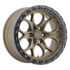 Weld Off-Road Ledge Six 20x9 / 6x135 BP / ET00 / BS5.00 Satin Black Wheel - W10609089500