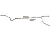 aFe 2022-2024 Toyota Tundra V6-3.4L (tt) Apollo GT Series Hi-Tuck 2.5in to 3in 409 SS Cat-Back Exhaust - 49-46062