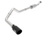 aFe Vulcan Series 3.5in 409 SS Cat-Back Exhaust 13-19 Ford Transit V6 3.5L (TT) w/ Black Tips - 49-33112-B