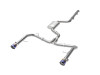 afe 19-21 VW Jetta GLI L4-2.0L (t) MACH Force-Xp 3in to 2-1/2in SS Cat-Back Exhaust System -Polished - 49-36432-L