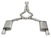 aFe 20-22 Audi RS6 Avant V8 4L(tt) MACH Force-Xp 3in to 2.5in 304 SS Cat-Back Exhaust w/Polished Tip - 49-36448-P