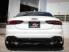 aFe 18-20 Audi RS5 Coupe MACH Force-Xp 3in to 2.5in 304 SS Axle-Back Exhaust System-Quad Carbon Tips - 49-36427-C