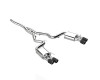MBRP ARMOR Pro Cat-Back Exhaust, T304 Stainless Steel - 2015-2025 Ford Mustang EcoBoost 2.3L EcoBoost - S72233CF