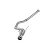 MBRP Exhaust T304 Stainless Steel, 3" Cat-Back, Single Rear Exit for 2015-2021 Subaru WRX/ WRX STI, 2.0L/ 2.5L - S4803304