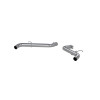 MBRP ARMOR Pro Axle-Back Exhaust, T304 Stainless Steel - 2019-2024 Ford Edge ST 2.7L - S5239304