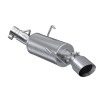 MBRP Exhaust Aluminized Steel 3" Axle Back, Single Rear Exit for 2005-2010 Ford Mustang V6 - S7217AL