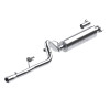 MBRP ARMOR Lite Cat-Back Exhaust, Aluminized Steel - 1986-2000 Jeep Cherokee (XJ) 2.5L - S5534AL