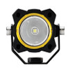 KC HiLiTES FLEX Single LED Light 10w Spread Beam (Pair Pack System) - Black - 269