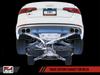 AWE Tuning Audi B9 2018-2026 S4 Track Edition Exhaust | Non-Resonated (Silver 102mm Tips) | 3010-42054