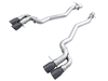 AWE Tuning 2018-2023 BMW F90 M5 Track Edition Axle-Back Exhaust- Black Diamond Tips