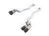 AWE Tuning 2018-2023 BMW M5 (F90) 4.4T AWD SwitchPath Axle-back Exhaust | Diamond Black Tips | 3025-43065
