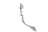 Corsa 2021-2025 Ford F-150 SuperCab/6.5in Bed 3.5L V6 Sport Cat-Back Single Side Exit-Polished