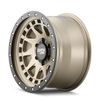 Dirty Life 9311 Enigma Pro Satin Gold Wheel 17x9 | 6x139.7 BC (6x5.5) | -38 Offset - fits Chevrolet Silverado 1500 1999-2026, GMC Sierra 1500 1999-2026, Chevrolet Tahoe 1992-2026, Chevrolet Suburban 1992-2026, GMC Yukon 1992-2026, and 25 more
