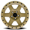 Dirty Life 9315 Compound 17x9 / 6x139.7 BP / -12mm Offset / 106mm Hub Desert Sand Wheel