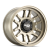 Dirty Life 9310 Canyon Satin Gold Wheel 17x9 | 5x139.7 BC (5x5.5) | +0 Offset - fits Ram 1500 Classic 1994-2024, Ford Bronco 1966-1996, Ford F-100 1948-1996, Jeep CJ-5 1954-1983, Jeep CJ-7 1976-1986, and 7 more
