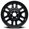 Dirty Life 9314 Canyon Race Matte Black Wheel 17x9 | 5x114.3 BC (5x4.5) | -12 Offset - fits Ford Explorer ST 2020-2026, Toyota Tacoma 1995-2004, Toyota 4Runner 1996-2002, Nissan Xterra 1999-2004, Nissan Frontier 1998-2004, and 13 more