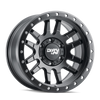 Dirty Life 9309 Canyon Pro 17x9 / 5x127 BP/-38mm Offset/71.5mm Hub Matte Black Wheel - Beadlock