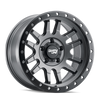 Dirty Life 9309 Canyon Pro 17x9 / 6x139.7 BP/0mm Offset/106mm Hub Satin Graphite Whl - Beadlock