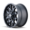 Mayhem 8015 Warrior Matte Black Wheel 20x9 | 8x180 BC | +0 Offset - fits Chevrolet Silverado 2500HD 2011-2026, Chevrolet Silverado 3500HD SRW 2011-2026, GMC Sierra 2500HD 2011-2026, GMC Sierra 3500HD SRW 2011-2026