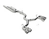 MBRP Exhaust T304 Stainless Steel, 3" Cat-Back, Quad Split Rear, Valve Delete for 2022-2025 Volkswagen Golf R MK8 - S4612304
