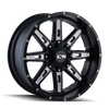 ION Wheels ION Type 184 Satin Black Wheel 20x10 | 6x135 BC | -19 Offset - fits Ford F-150 2004-2026, Ford F-150 Raptor 2010-2026, Ford Expedition 2003-2026, Lincoln Navigator 2003-2026, Lincoln Mark LT 2006-2014
