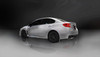 Corsa 14857 Sport Polished Twin 3.5" Dual Rear Cat-Back for 2015-2016 Subaru WRX STI  2.5L Turbo