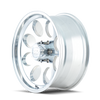 ION Wheels ION Type 171 Polished Wheel 17x9 | 8x170 BC | +0 Offset - fits Ford F-250 Super Duty 1999-2026, Ford F-350 Super Duty SRW 1999-2026, Ford Excursion 2000-2005