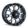 Mayhem 8015 Warrior Black Wheel 18x9 | 6x135 BC | -12 Offset - fits Ford F-150 2004-2026, Ford F-150 Raptor 2010-2026, Ford Expedition 2003-2026, Lincoln Navigator 2003-2026, Lincoln Mark LT 2006-2014
