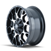 Mayhem 8015 Warrior Black Wheel 18x9 | 6x135 BC | -12 Offset - fits Ford F-150 2004-2026, Ford F-150 Raptor 2010-2026, Ford Expedition 2003-2026, Lincoln Navigator 2003-2026, Lincoln Mark LT 2006-2014