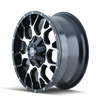 Mayhem 8015 Warrior Black Wheel 17x9 | 8x165.1 BC (8x6.5) | +18 Offset - fits Ram 2500 1994-2026, Ram 3500 SRW 1994-2026, Chevrolet Silverado 2500 (pre-2011), Chevrolet Silverado 3500 (pre-2011), GMC Sierra 2500 (pre-2011), and 6 more