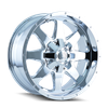 Mayhem 8040 Tank Chrome Wheel 18x9 | 6x135 BC | +18 Offset - fits Ford F-150 2004-2026, Ford F-150 Raptor 2010-2026, Ford Expedition 2003-2026, Lincoln Navigator 2003-2026, Lincoln Mark LT 2006-2014