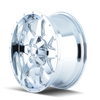 Mayhem 8040 Tank Chrome Wheel 18x9 | 6x135 BC | +18 Offset - fits Ford F-150 2004-2026, Ford F-150 Raptor 2010-2026, Ford Expedition 2003-2026, Lincoln Navigator 2003-2026, Lincoln Mark LT 2006-2014