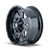 Mayhem 8040 Tank Black Wheel 18x9 | 5x114.3 BC (5x4.5) | +10 Offset - fits Ford Explorer ST 2020-2026, Toyota Tacoma 1995-2004, Toyota 4Runner 1996-2002, Nissan Xterra 1999-2004, Nissan Frontier 1998-2004, and 13 more