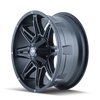 Mayhem 8090 Rampage Matte Black Wheel 17x9 | 5x114.3 BC (5x4.5) | +18 Offset - fits Ford Explorer ST 2020-2026, Toyota Tacoma 1995-2004, Toyota 4Runner 1996-2002, Nissan Xterra 1999-2004, Nissan Frontier 1998-2004, and 13 more